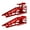red, variant on Kselythan Heavy Duty Hydraulic Vehicle Ramps, 2 PCS 10000 LBS Capacity Adjustable Lift Ramps with Hydraulic Jack for Garage Workshop Use