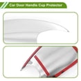 thumbnail image 6 of Unique Bargains Car Door Handle Cup Protector for BMW X3 2018-2022 Chrome Silver Tone ABS 4 Pcs, 6 of 6