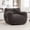 Dark Gray, variant on Noble House Nexo Plush Stuffed Memory Foam Bean Bag Sofa, Large Comfy Lounger with Armrest for Living Room, Green