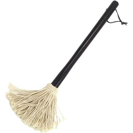 

Barbecue wooden mop set Barbecue sauce pouring brush with wooden handle Barbecue sauce pouring brush (black and white) (1pcs)