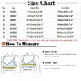 thumbnail image 3 of LLYWEY Bras for Women No Underwire Push up Sports Bras Women Ladies T-Shirt Bra Style-720 Women's Plus Lightly Lined Bra Feature Adult Female Bralette Sports Bras Multicolor 44B, 3 of 3