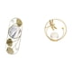 thumbnail image 5 of Espejo de pared,Espejo decorativo nórdico para colgar en la pared,Espejos de pared de metal decorativos para el hogar colgantes de pared,Estatua de bola de cristal,Estatuas de bolas de cristal, 5 of 8