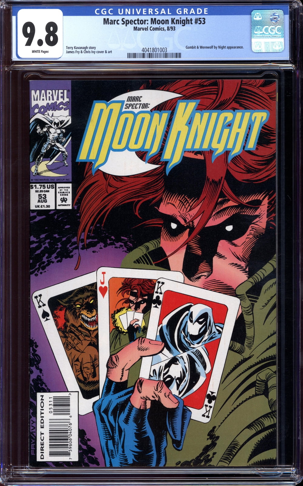 Cover of Marc Spector: Moon Knight #53