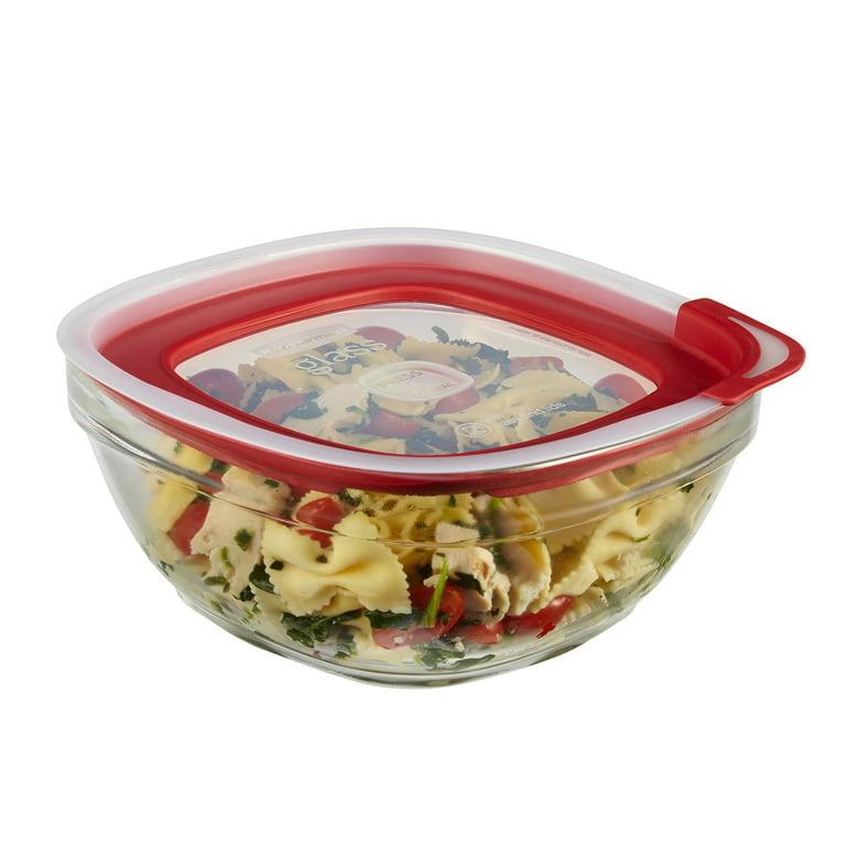 Rubbermaid Glass with Easy-Find Lids Food Storage Container - 8