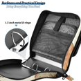 thumbnail image 5 of ALAZA Zipper Binder Retro Mushrooms Vintage 3 Ring Trapper Keeper File Folder Organizer Bag, 5 of 8