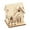 A A, variant on Giunmcul up to 45% Off Wooden Crafts Luminous Wooden Small House Lighting Ornaments Home Office Desk Decorations