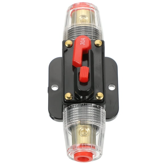 unbranded 30 Amp In-Line Circuit Breaker Stereo-Audio Car RV 30A Fuse 12V/24V/32V