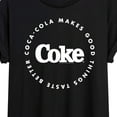 thumbnail image 3 of Coca-Cola - Coke Makes Things Taste Better - Juniors Ideal Flowy Muscle T-Shirt, 3 of 5