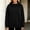 Black plus size zip up sweaters a1, variant on SSZMDLB Women Plus Size Hooded Sweaters Fall Winter Long Sleeve Zip Up Casual Loose Fit Blouses Soft Fleece Pullover Tops, Army Green L