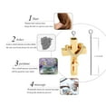 thumbnail image 4 of Cross Necklace Cremation Jewelry for Ashes Urn Necklace Lockets for Human Ashes Pet Ashes Holder Memorial Jewelry, 4 of 8