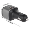 thumbnail image 3 of Bluetooth 5.0 FM Wireless Transmitter for Car Hands-Free Calls Radio Adapter Music Player/Car Kit with Bass Booste, 3 of 8