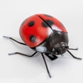 thumbnail image 5 of Bits and Pieces Garden Ladybug Red Metal Sculpture, 5 of 5