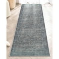 thumbnail image 6 of Well Woven Asha Juliette Vintage Oriental Blue 2'3" x 7'3" Runner Rug, 6 of 6