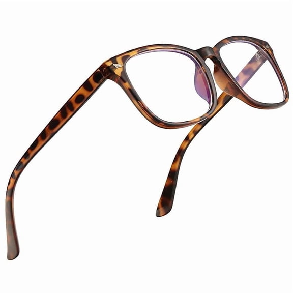 RESJOK Reading Glasses SquareFrame Reading Glasses, Anti-blue Light Reading Glasses for Women & Men, Fashion Eyeglasses, forWork, Blue Light Blocking