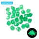 thumbnail image 1 of 200 piezas de piedras que brillan en la oscuridad, piedras brillantes, decoración de piedra fluores Tomshoo Piedra luminosa, 1 of 7