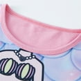thumbnail image 3 of WIBACKER 3-8Y Little Girls Nightgowns Short Sleeve Nightdress Kids Mermaid Nightie Dress Sleepwear Pajamas, 3 of 11