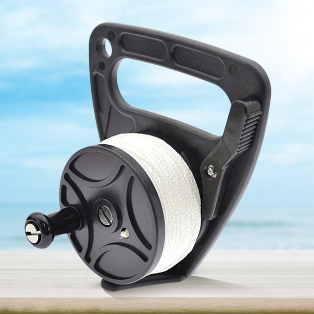 Carrete de cueva con asa Tejido de nailon duradero Accesorios para exteriores lisos y resistentes a la corrosión Tmvgtek Para Estrenar