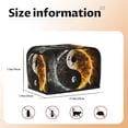 thumbnail image 5 of Fotbe Yin Yang for Two Slice Toaster Cover, Fingerprint Protector, Super Soft Appliance Cover And Dust Cover,Bread Dust Cover & Fingerprint Protection, 5 of 7