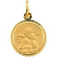 thumbnail image 4 of 12mm Angel Medal in 14k Yellow Gold, 4 of 4