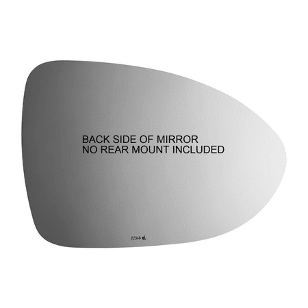 12-14 Rio Left Driver Mirror Glass Lens w/Adhesive USA no backing plate