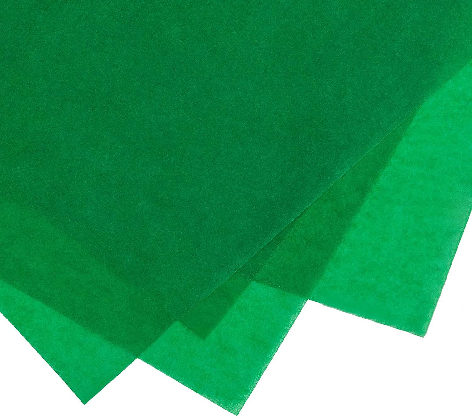 50 Sheets Dark Green Tissue Paper Bulk,29.5x 19.6,Green Tissue