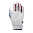 thumbnail image 3 of Louisville Slugger Youth Genuine V2 Batting Gloves - Purple, Large, 3 of 4