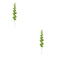 thumbnail image 3 of Bearachild 12 piezas de hojas artificiales de boda elegantes para decoración de jardín, fiesta de boda en casa, ecológica, verde claro, sólido Verde claro-Sólido 2Conjunto, 3 of 6