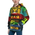 thumbnail image 2 of NinJago Teen Long Sleeve Hoodies Novelty Hoodie Youth Pullover Hooded Clothes With Pocket Sweatshirt For Boys Girls, 2 of 5