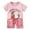 Pink, variant on Luvoko Toddler Boys Kids Clothes Joggers Set, Lion Print Tshirt For Kid Kids Athletic Shorts Boys Matching Outfits (Yellow,12-18 Months)