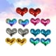 thumbnail image 3 of 14 pegatinas DIY con forma de corazón y lentejuelas, para manualidades, pasta decorativa, regalos hechos a mano, accesorios con adhesivo., 3 of 6