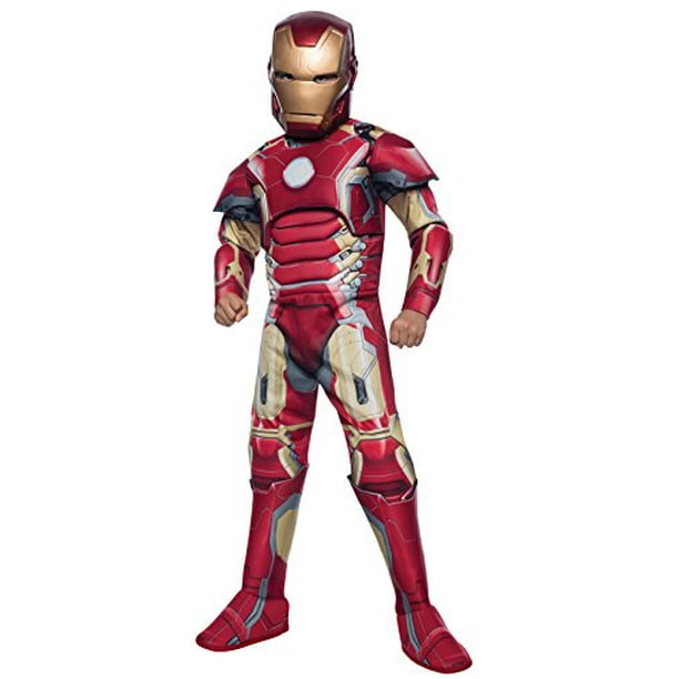 Rubie S Costume Avengers 2 Age Of Ultron Deluxe Iron Man Mark 43 Costume Small Discontinued By Manufacturer Walmart Com