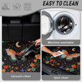 thumbnail image 3 of Yspwyqan Universal Car Trunk Mat 29" x 39", Butterfly Floral Anti-Slip Washable Cargo Liner, Stylish Auto Interior Accessory Fits Most Sedans SUVs Wagons, 3 of 7