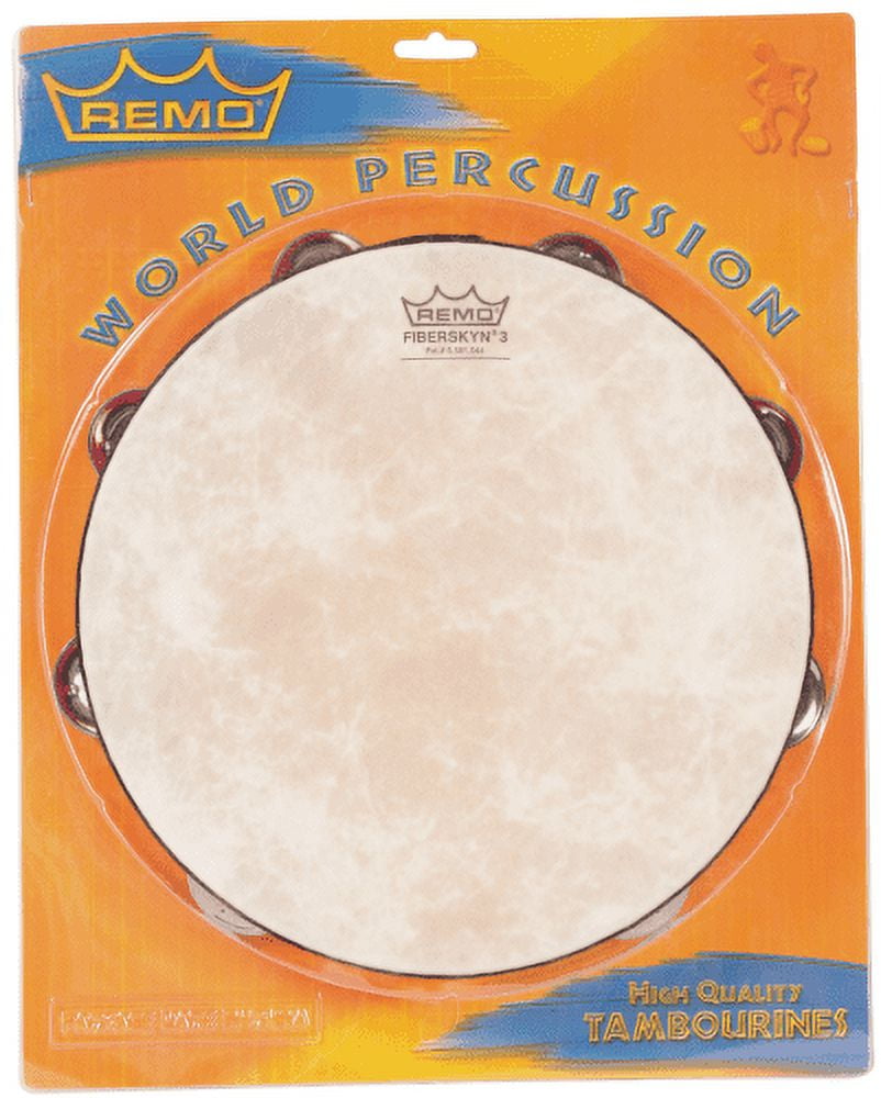 Remo Fixed-Head Tambourine White 8
