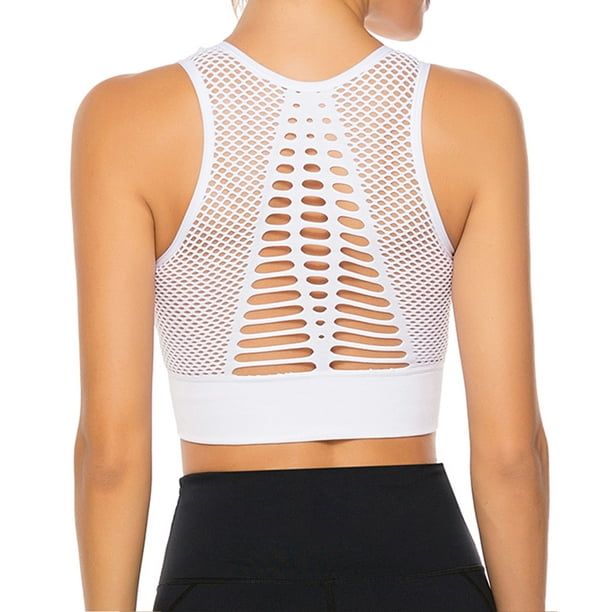 FITTOO Women Seamless Sports Bra Yoga Bra Top Fitness High Impact