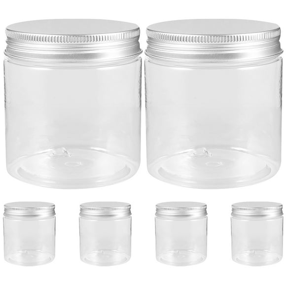 Miangastore 6pcs Mason Jam Jar Small Honey Jar Mason Sealed Container Clear Mason Honey Jar