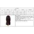 thumbnail image 6 of NANAHuang Women's Winter Coats Sherpa Lined Hooded Midi Long Corduroy Jacket Overcoat, 6 of 6
