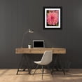 thumbnail image 3 of Bryant, Susan 12x14 Black Ornate Wood Framed with Double Matting Museum Art Print Titled - Glittery Flower I, 3 of 4