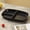 Black, variant on 3-Compartment Rectangular Divided Storage Tray, Thickened Bottom Stable Serving Platter, Versatile Dinner & Party Tray Tableware Set for Home Kitchen & Gathering Use