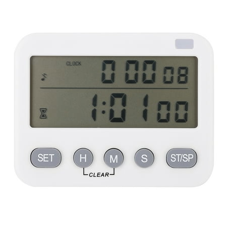 

Ccdes Cooking Alarm Clock Household Kitchen Cooking Timer Mute Vibration Alarm Clock Reminder Timepiece Timer