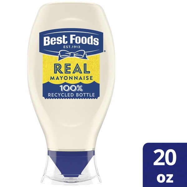 Best Foods Real Mayonnaise Squeeze Bottle, 20 oz