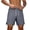 Gray, variant on Besolor Mens Workout Shorts Lightweight Breathable Quick Dry Summer Athletic Running Elastic Waist Drawstring Shorts with Zipper Pockets(X-Large,White)