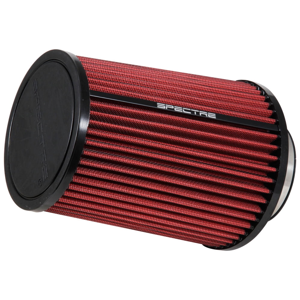 Spectre Universal ClampOn Air Filter High Performance, Washable Filter Round Tapered; 3.5 in