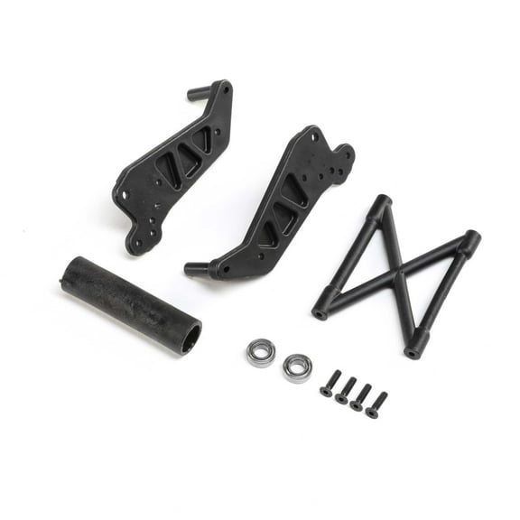 Losi Wheelie Bar Set Black LMT LOS241052 Elec Car/Truck Replacement Parts