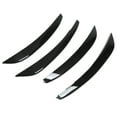 thumbnail image 2 of Embellecedor de rejilla de parachoques delantero, reemplazo de textura de fibra de carbono ABS para Mercedes CLA 2020+, 4 Uds., 2 of 5