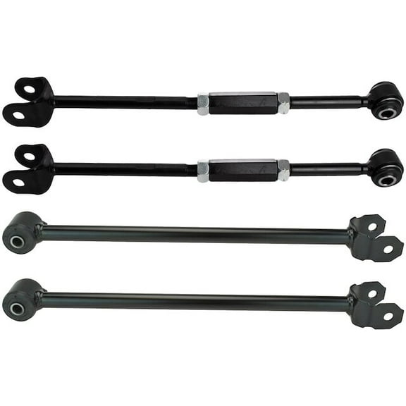 Rear Control Arm and Trailing Arm Kit 4 Piece - Compatible with 2007 - 2011 Toyota Camry 2008 2009 2010