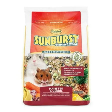 Higgins Sunburst Gourmet Blend Hamster  Gerbil 2.5 lbs.