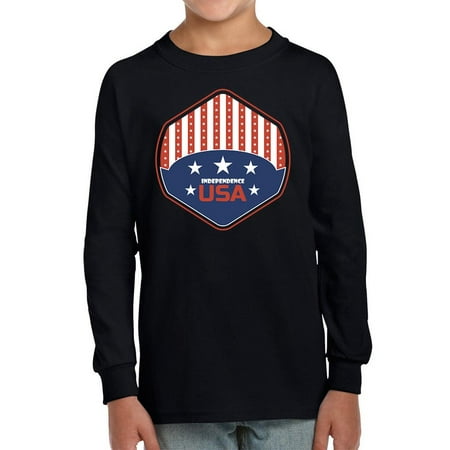 

Independence Day Usa Shield Long Sleeve Toddler -Image by Shutterstock 3 Toddler