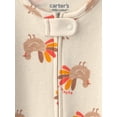thumbnail image 4 of Carter's Child of Mine Baby Thanksgiving Sleep 'N Play and Hat Set, 2-Piece, Sizes Preemie-6/9 Months, 4 of 6