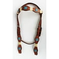 thumbnail image 3 of Horse Saddle Tack Bridle Western Leather Rawhide Rawhide Headstall  7878THB, 3 of 4