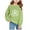 Green, variant on YUANxueke Girls Vintage Snowflake Print Sweatshirt, Casual Crew Neck Pullover Sweatshirt, Loose Long Sleeve Fall Winter Tops